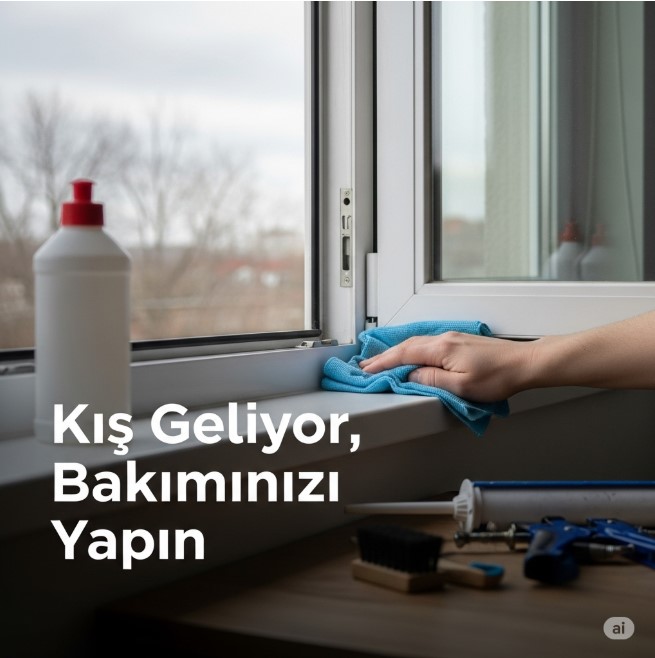 Kış İçin Pencere ve Kapı Bakımı